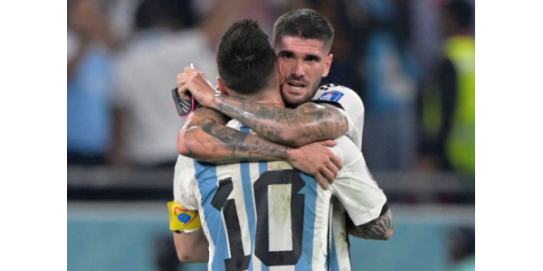 El vínculo del jugador argentino con el Atlético de Madrid